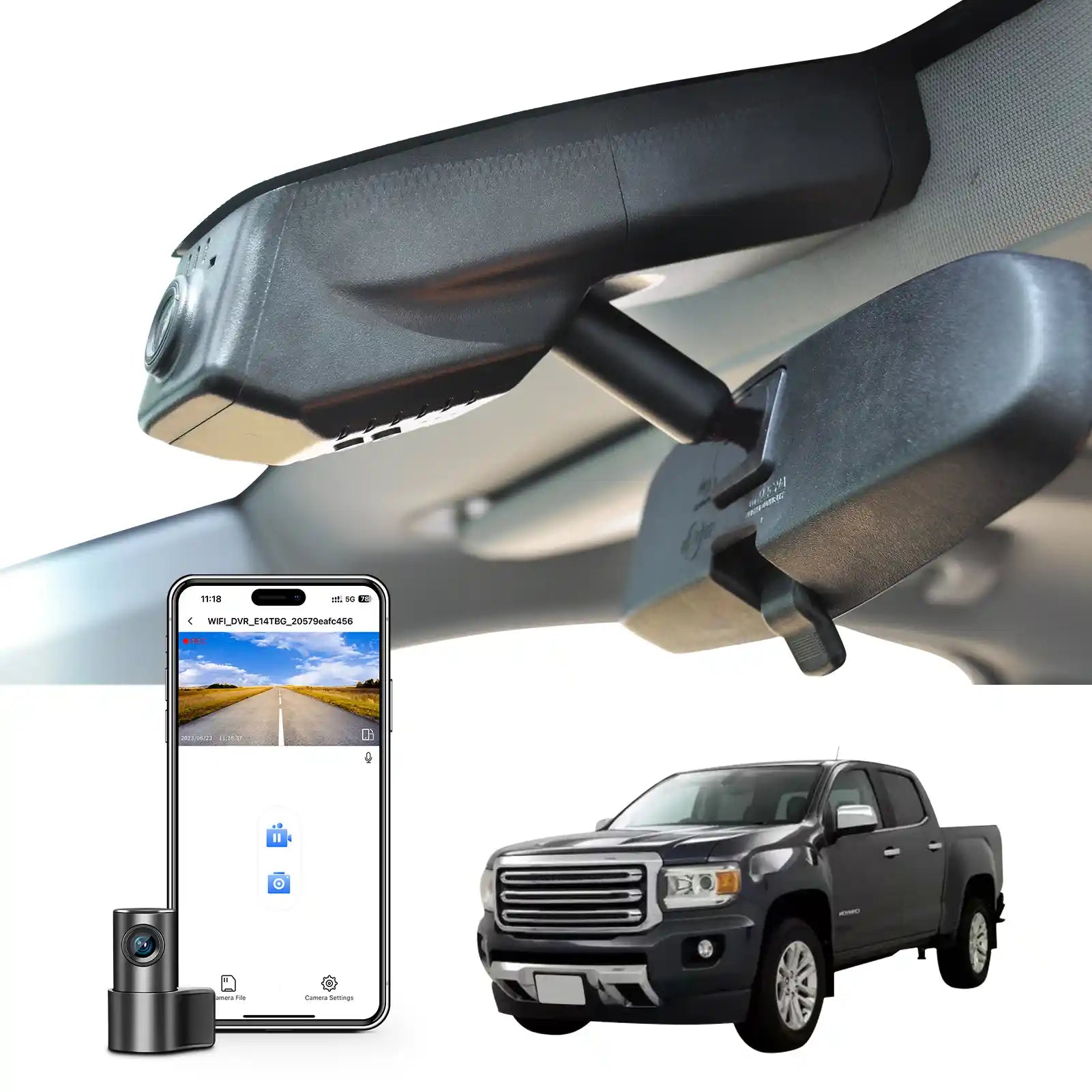 GM-GMC Canyon dash cam