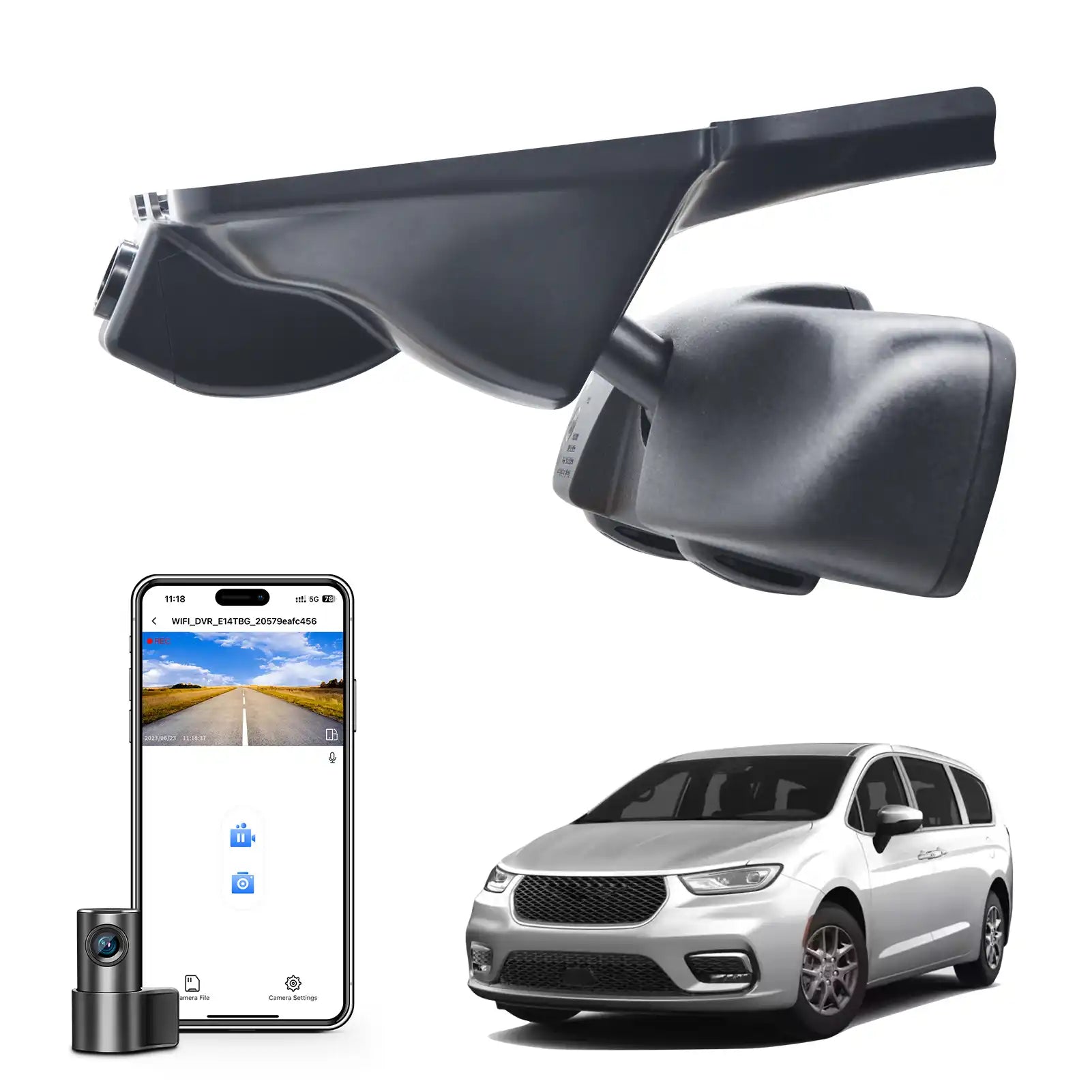 chrysler pacifica dash cam 