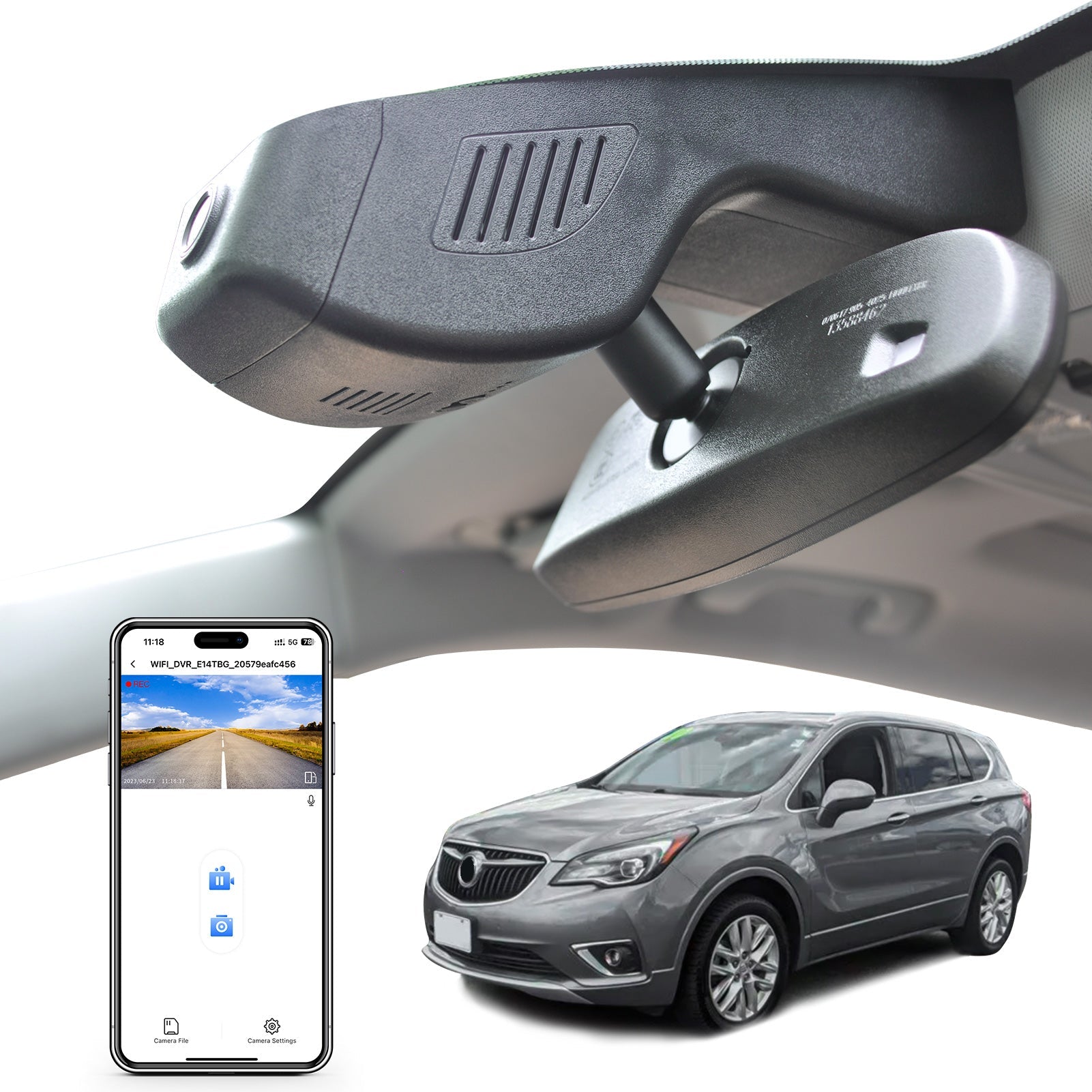 Buick Envision dash cam