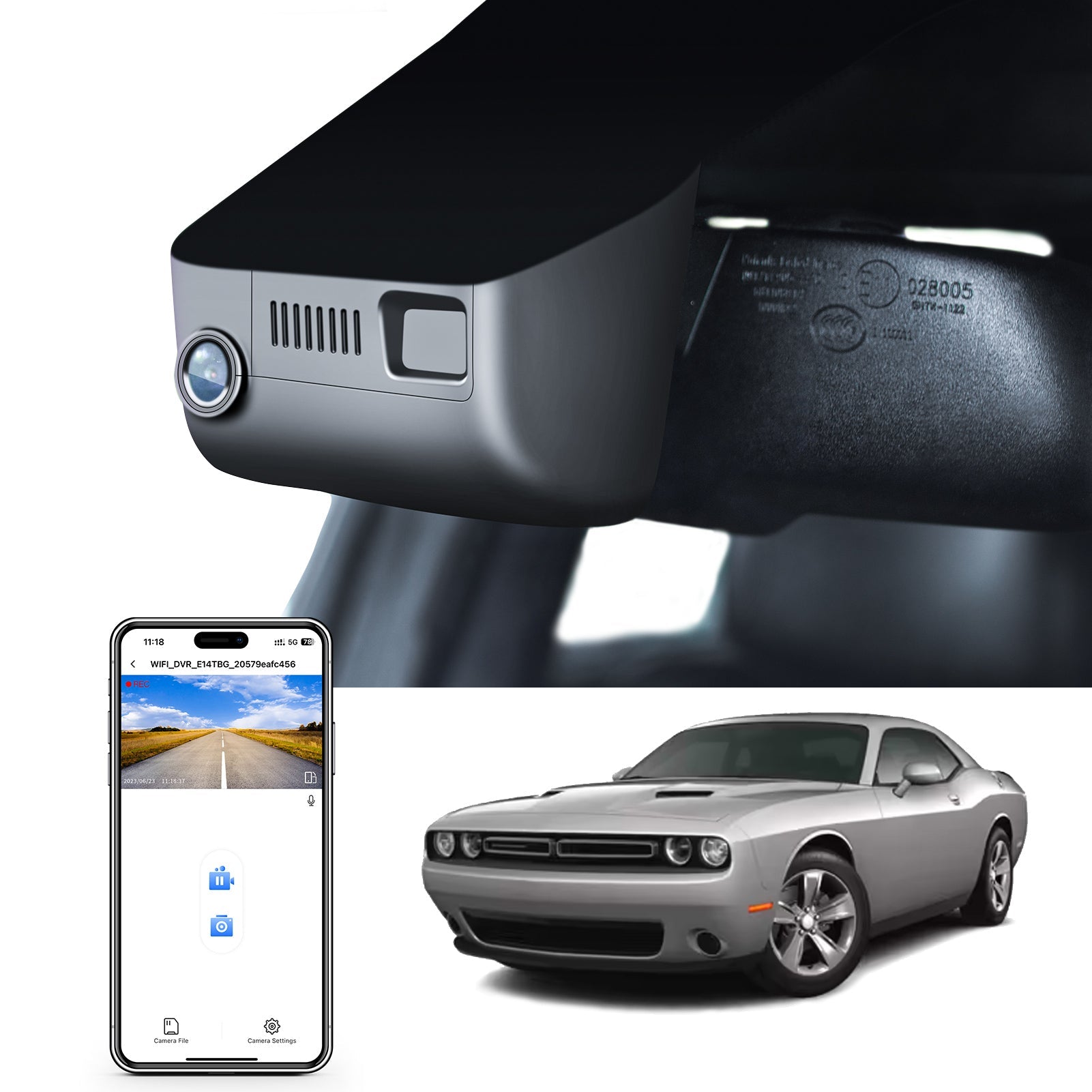 Dodge Durango dash cam by mangoal dash cam