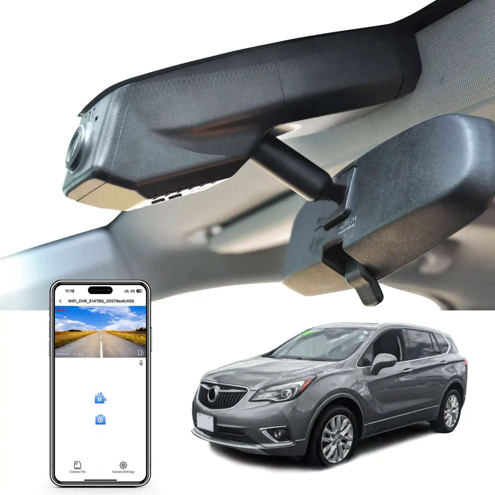 Buick Envision dash cam 