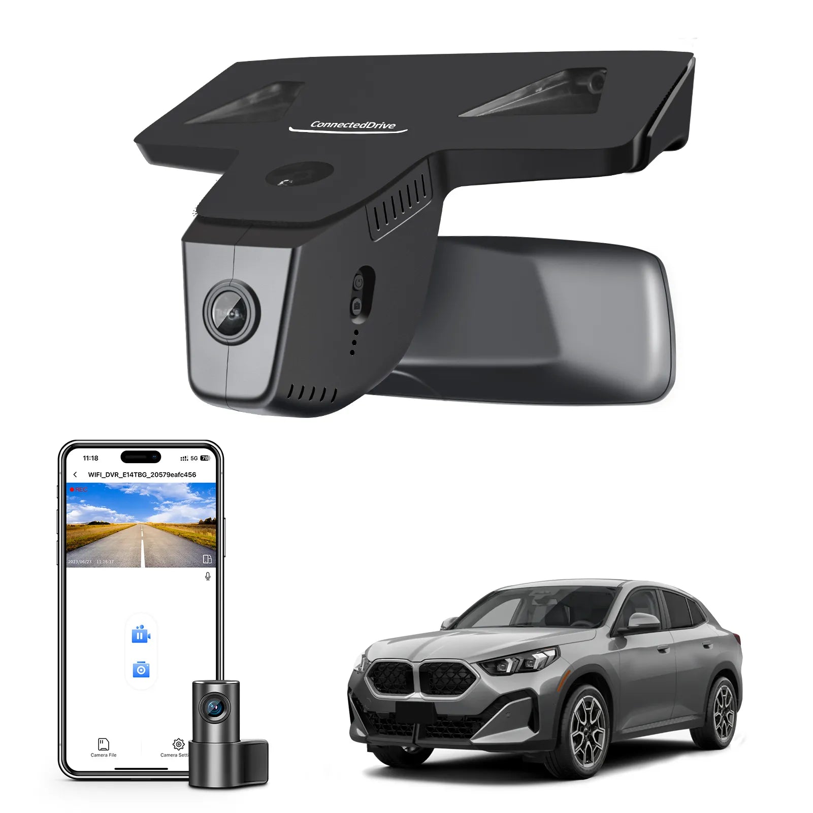 BMW x2 Gen-2 Dual dash camera 