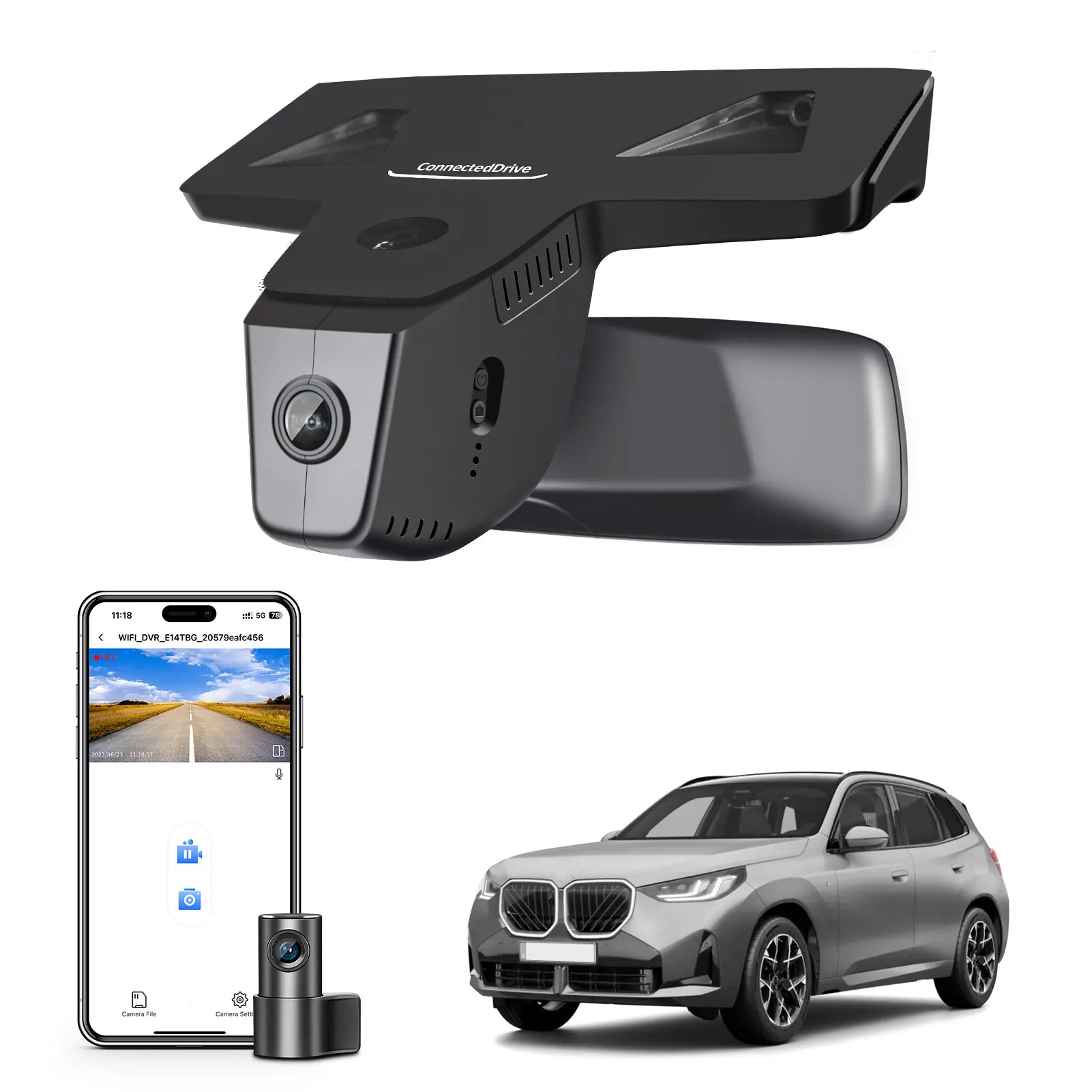 BMW x3 Gen 4 dash camera 