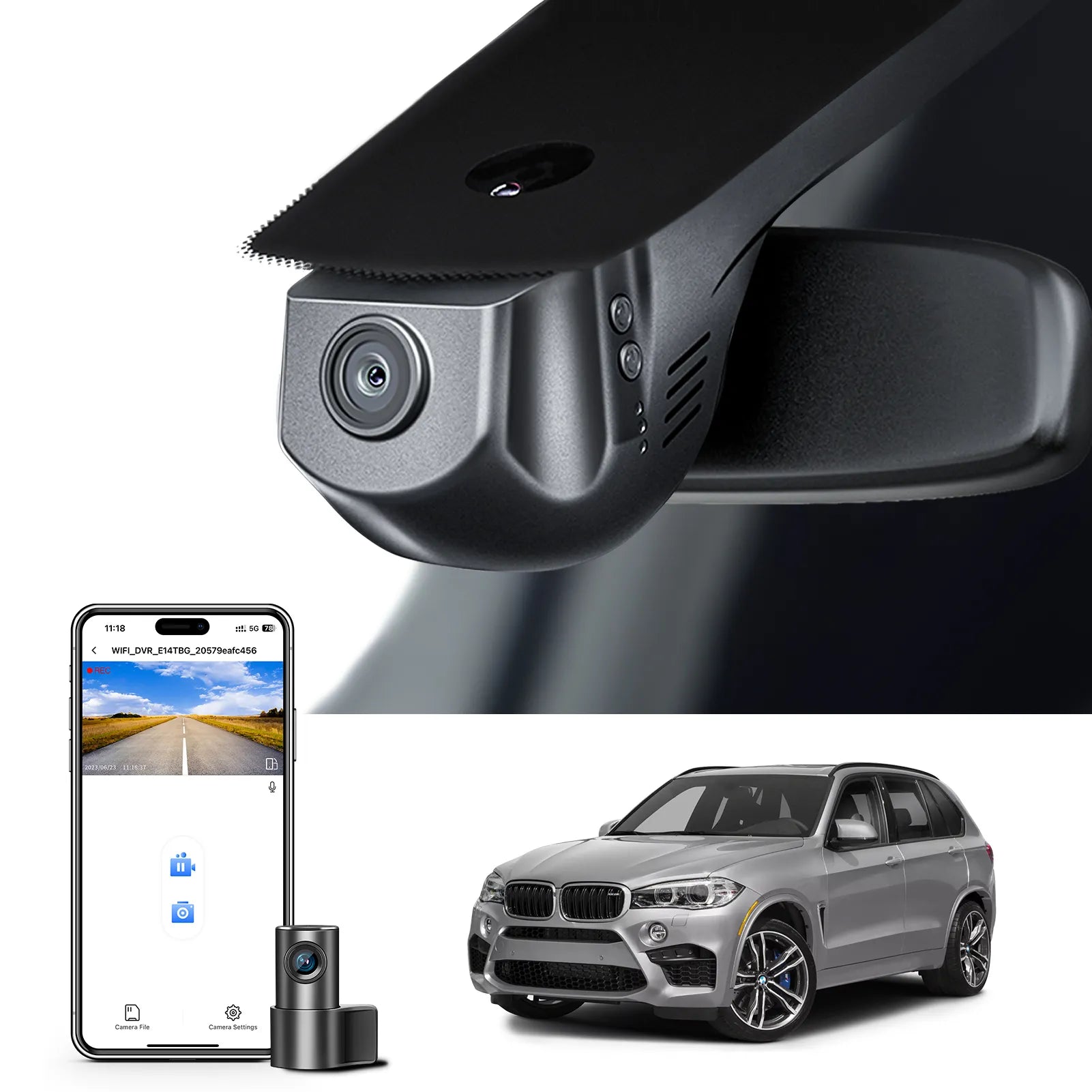 BMW X5 gen-3 Model-A Dash camera 