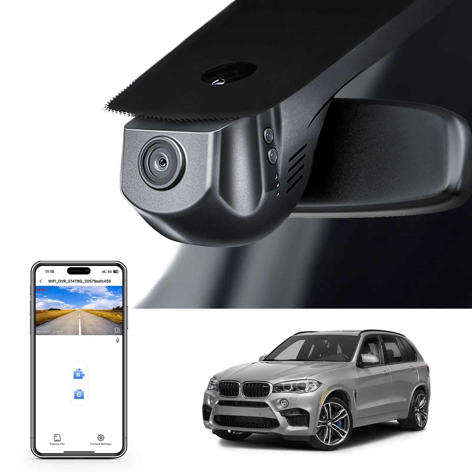 BMW x5 Gen-3 Model A dash camera 