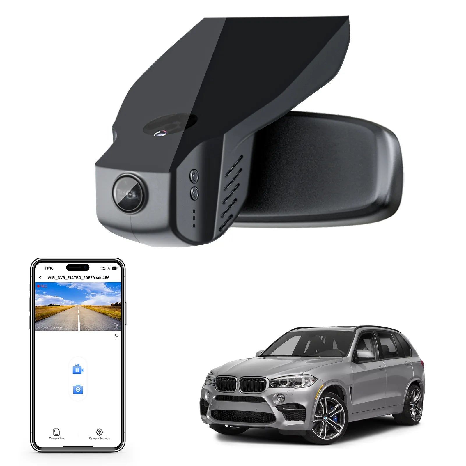 BMW X5 Gen-3 Model-B dash camera 