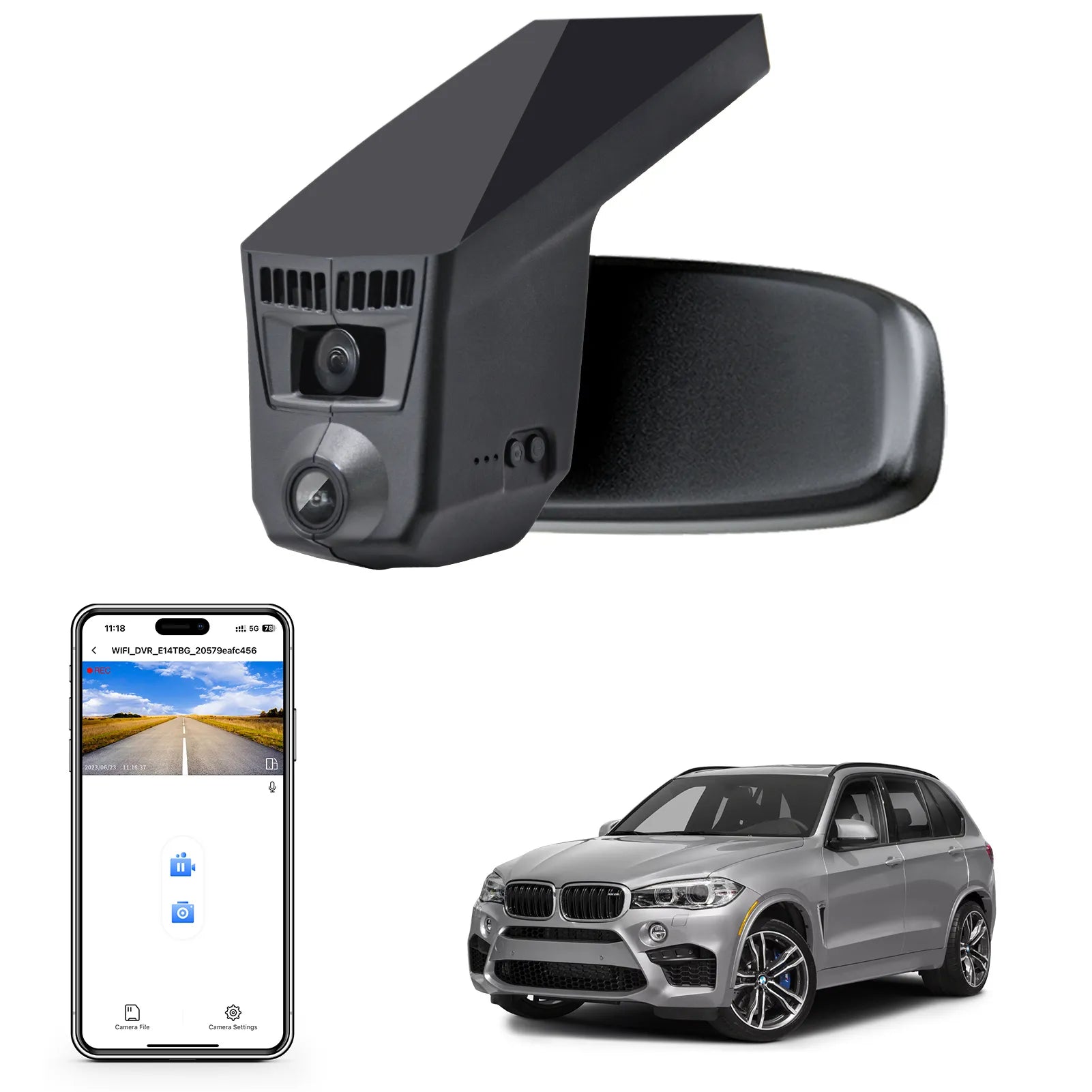 BMW X5 Gen 3 Model c 4k dash camera 