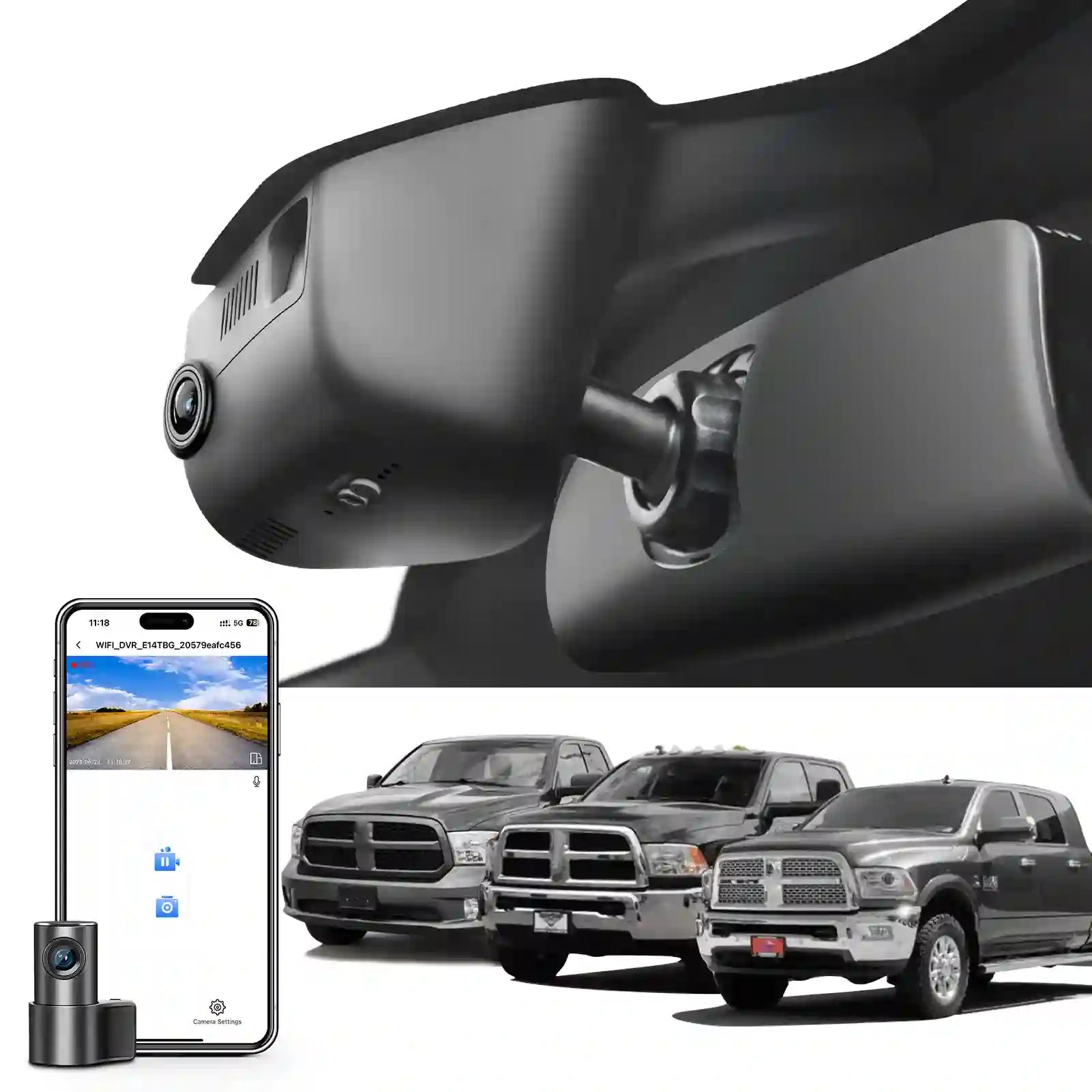 Dodge RAM Dash camera