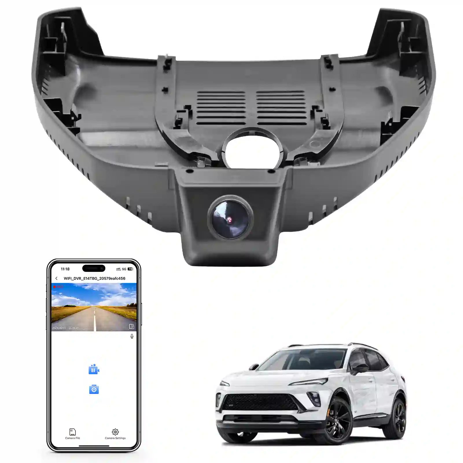 Envision fornt dash camera 