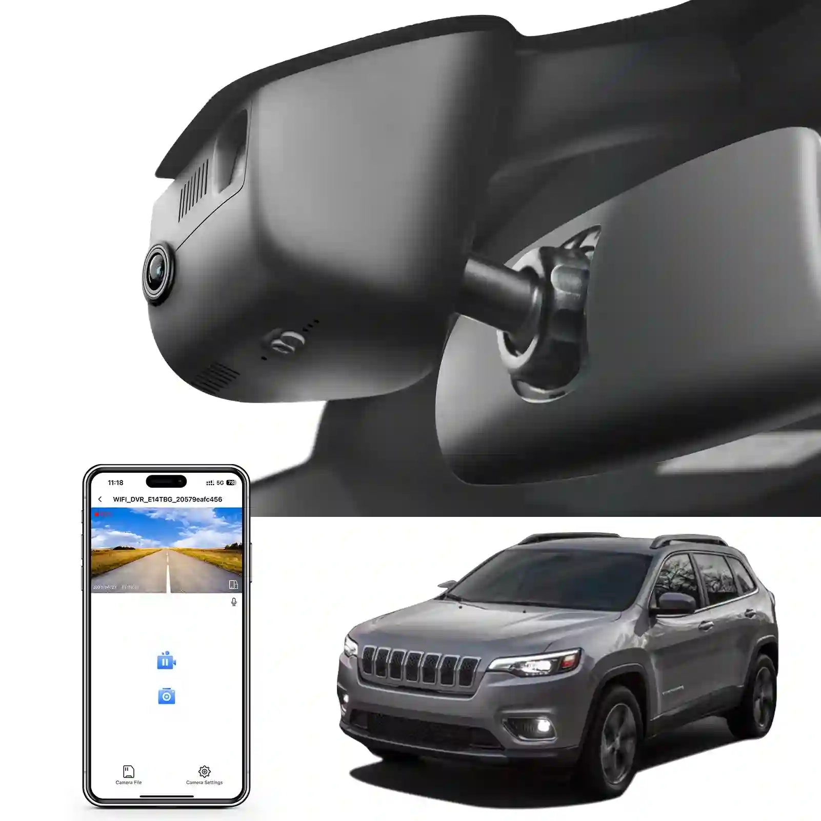 jeep cherokee cam sensor location 