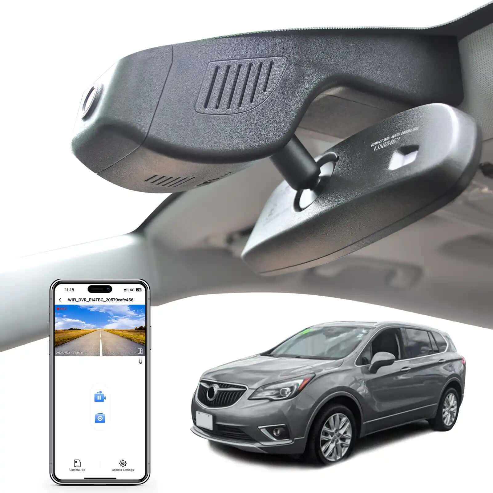 Buick Envision dash cam 