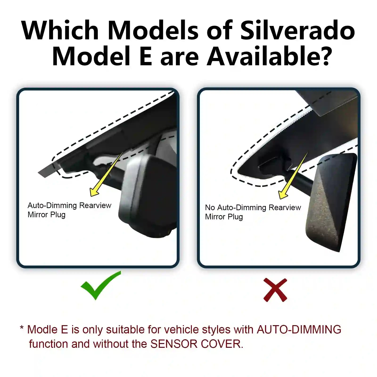 4K Dash Cam fit for Chevy Silverado Select 1500 2014-2021; Select 2500/3500 2015-2023 (Model E), 2160P Video, WiFi & APP, 128GB Card