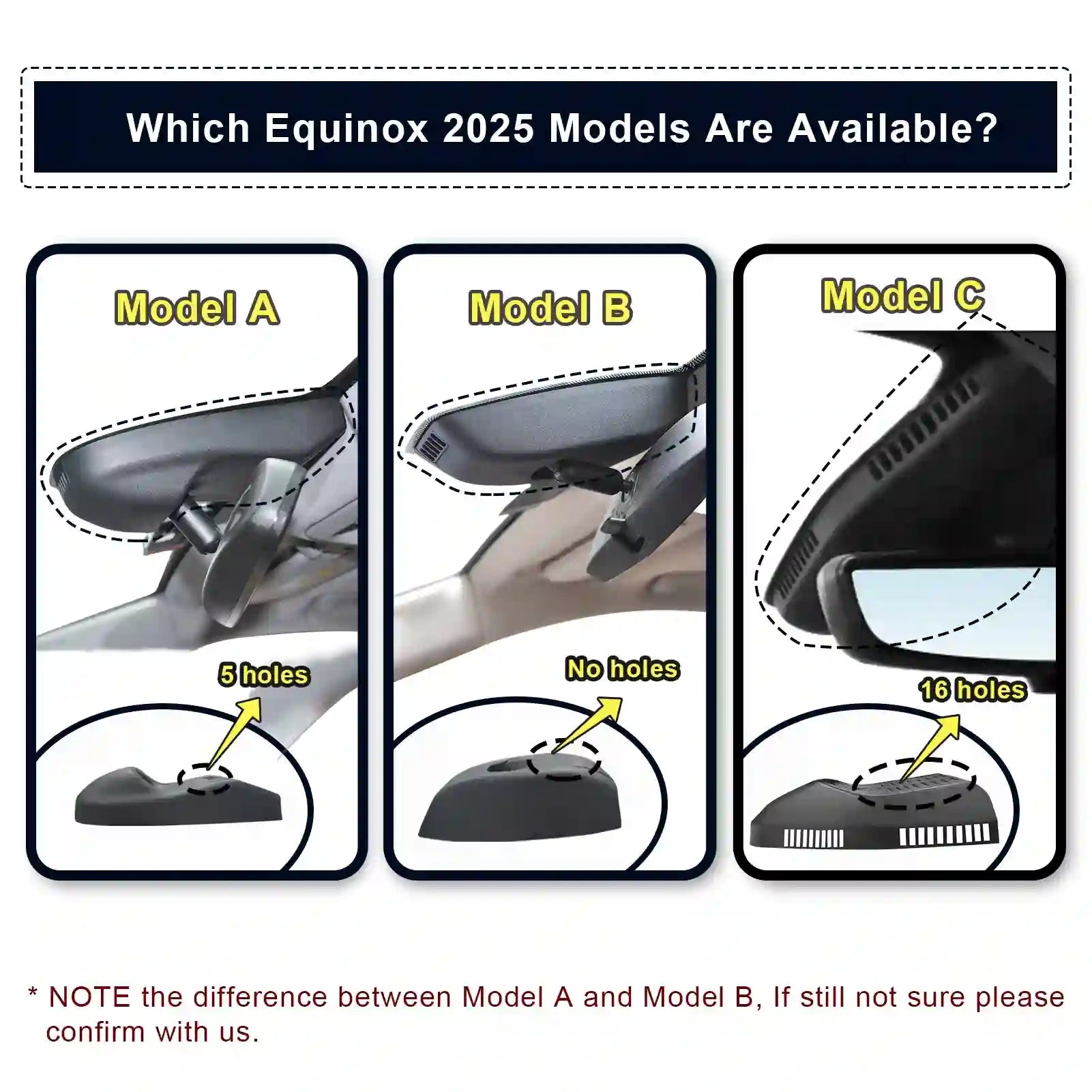 Chevy Equinox dash cameras