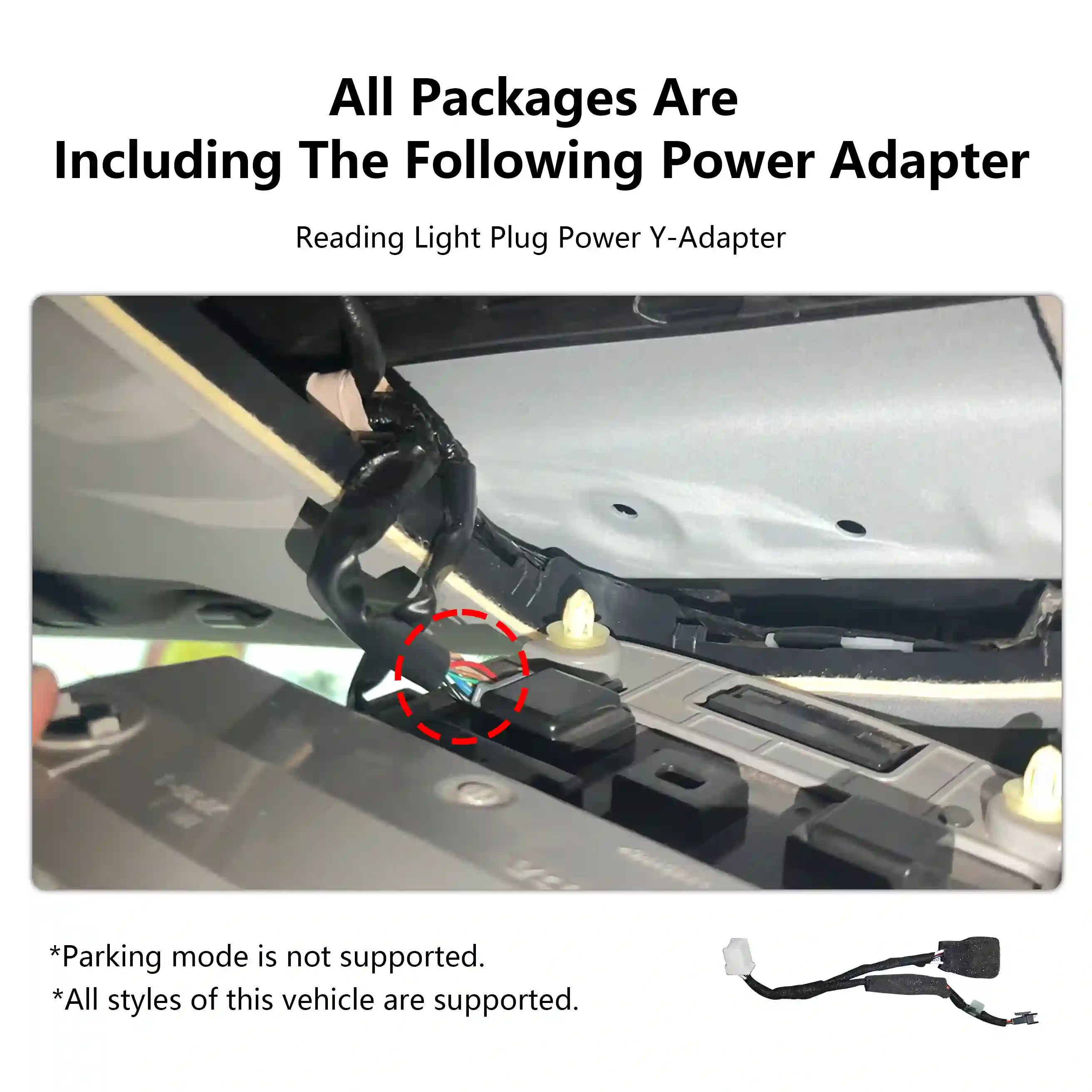 Honda dash cam Power Adapter 