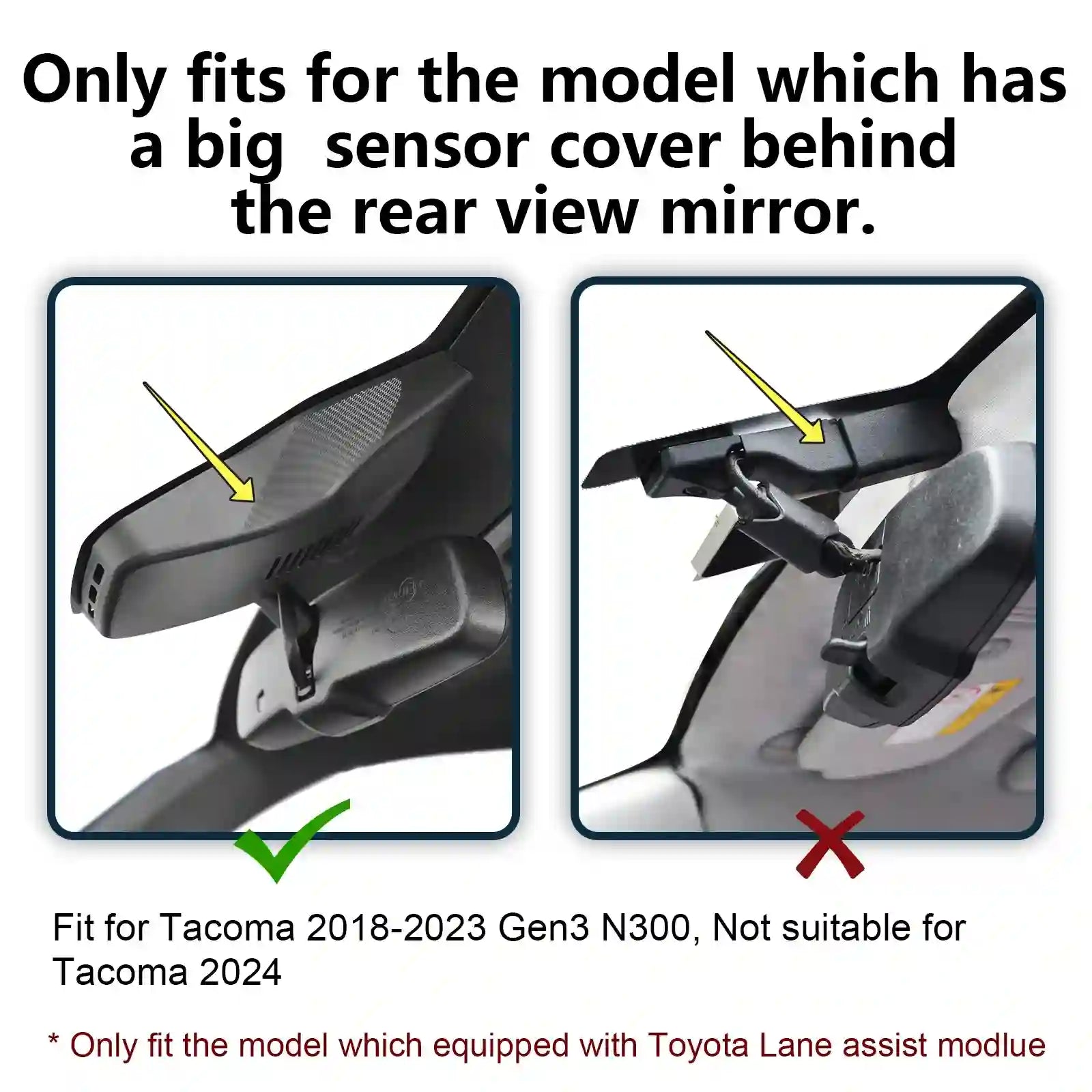 Toyota tacome camera case sensor cover 
