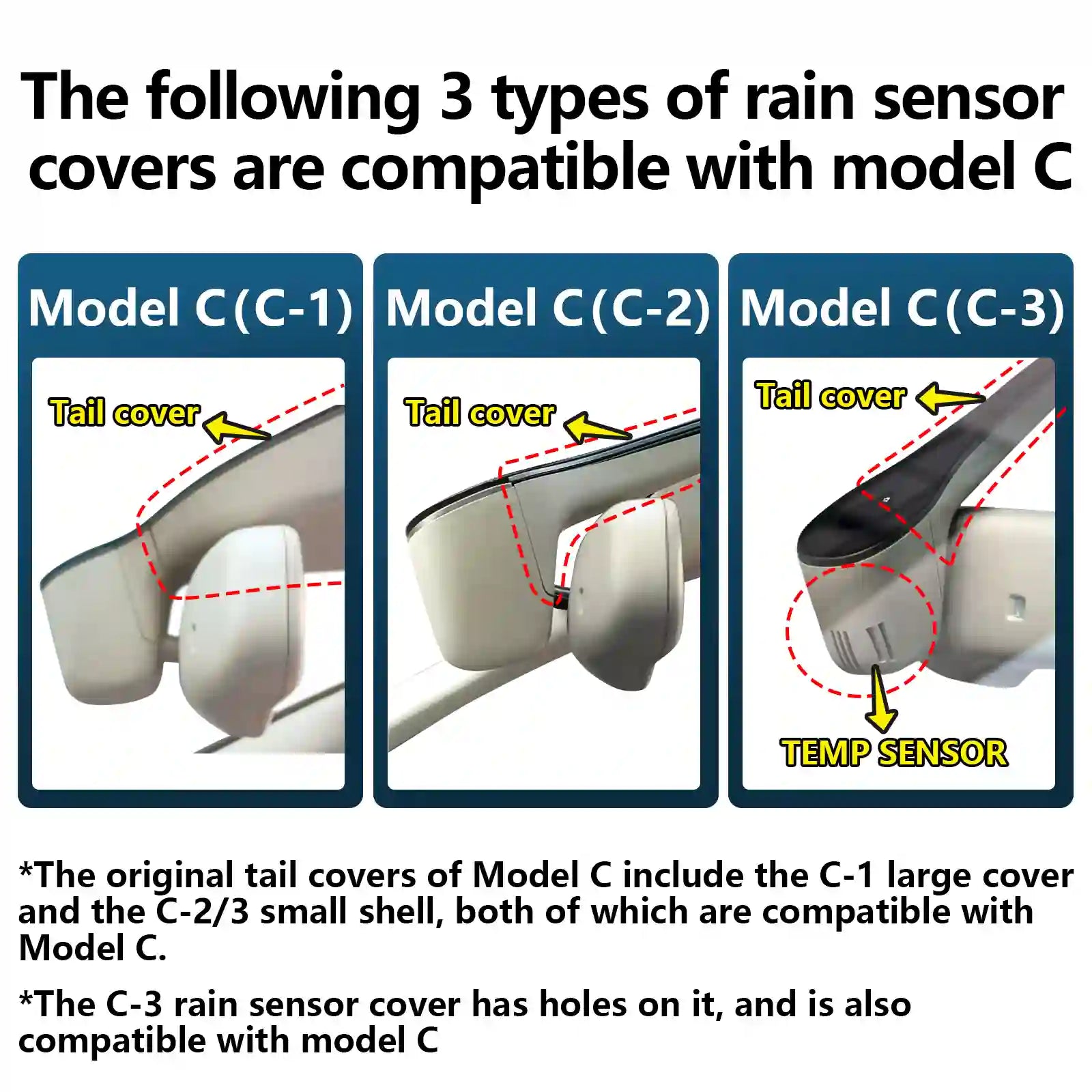 audi 3 types rain sensors for dash camera 