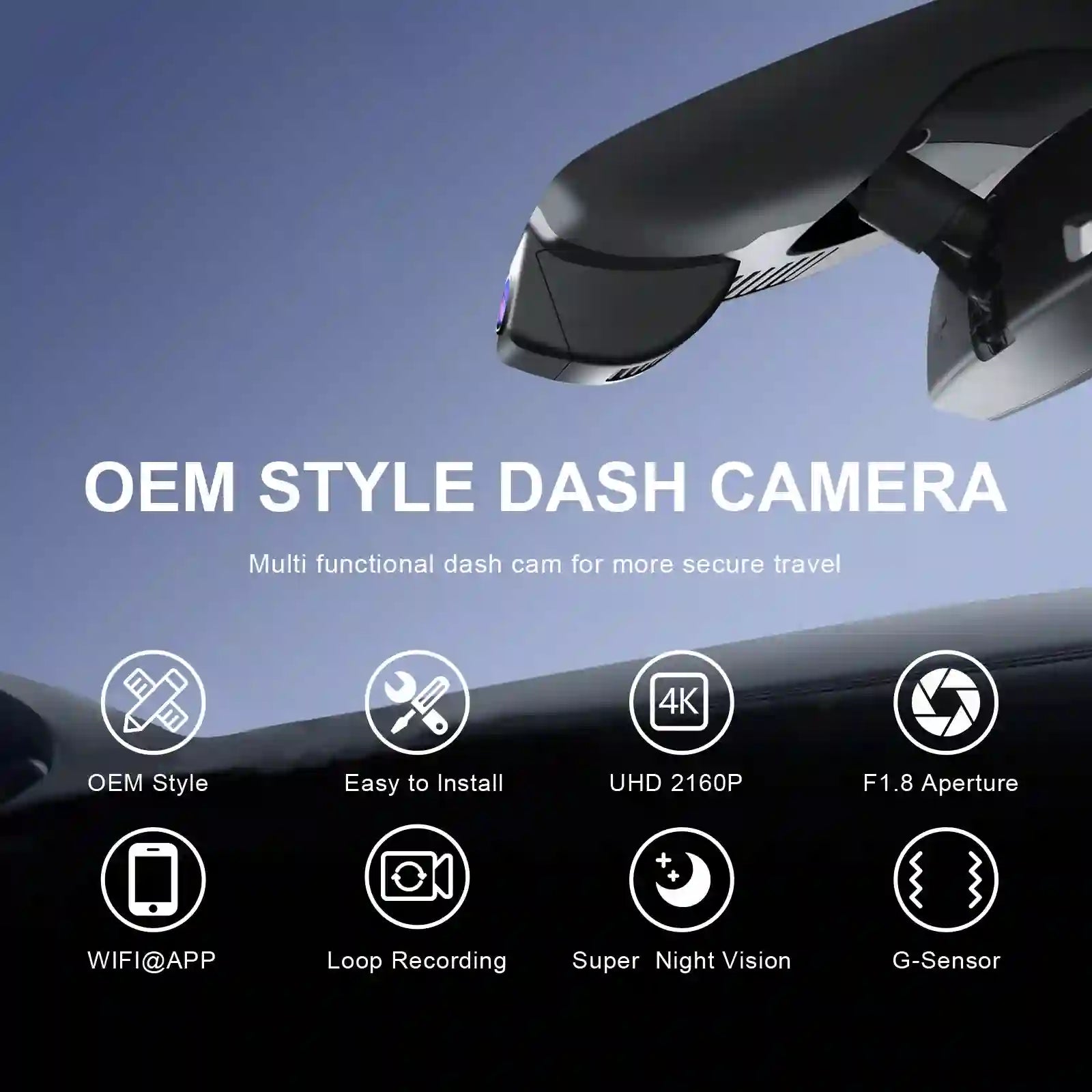OEM style dash camera View 