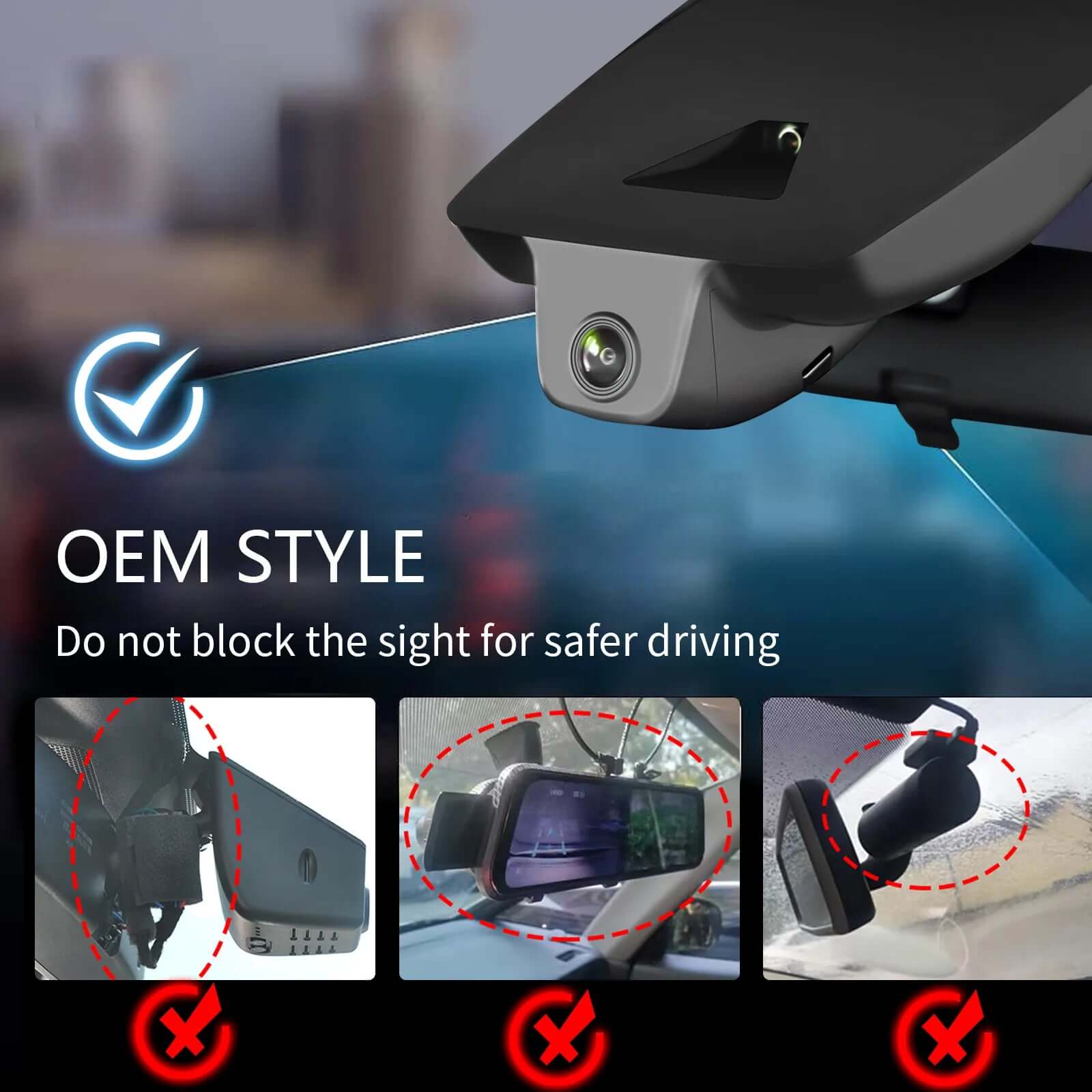 toyota RAV4 OEM style dash camera 