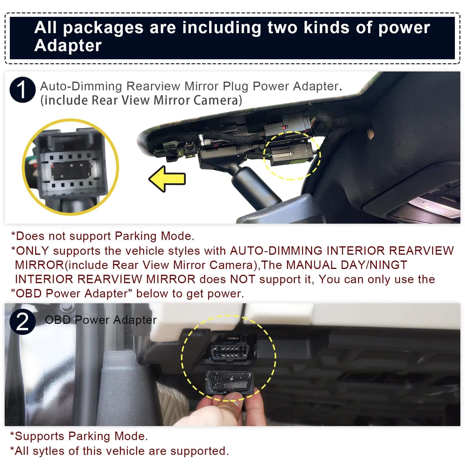 amazon dash cam by Mangoal tech for GMC Sierra