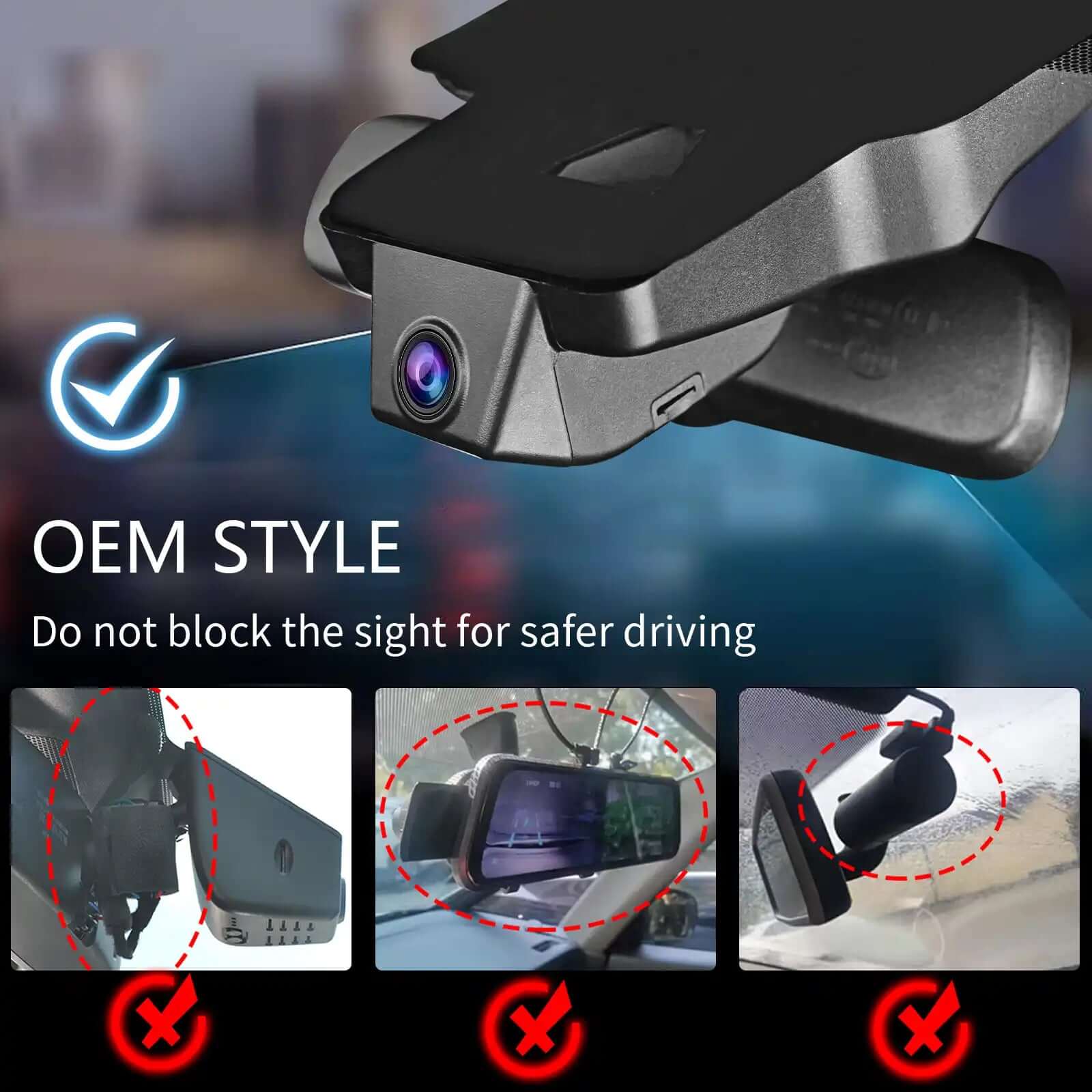 OEM style dash cam 