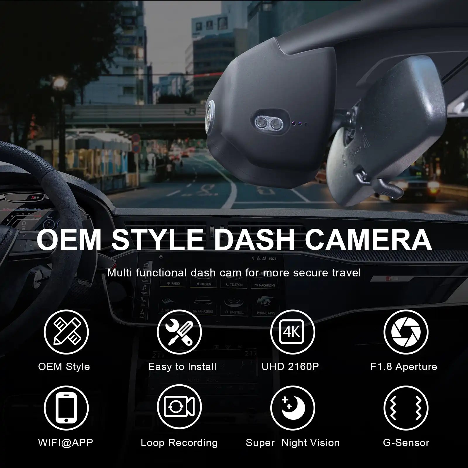 Honda Civic OBD power adapter dash cam