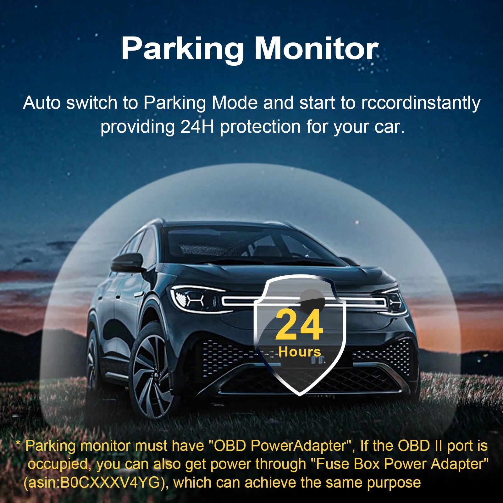 Chrysler Pacifica 24h parking monitor