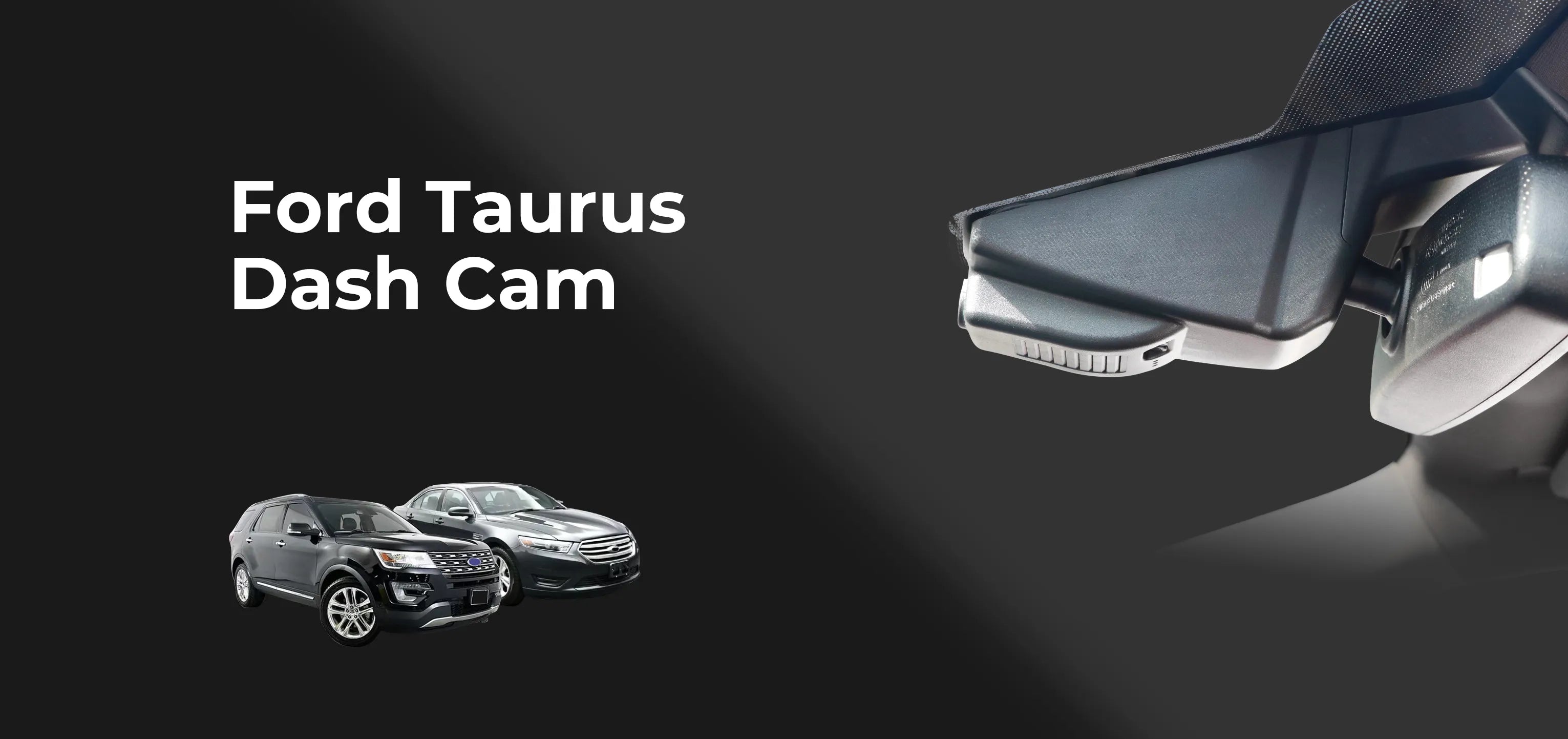 Ford Taurus 4K  dash camera OEM style