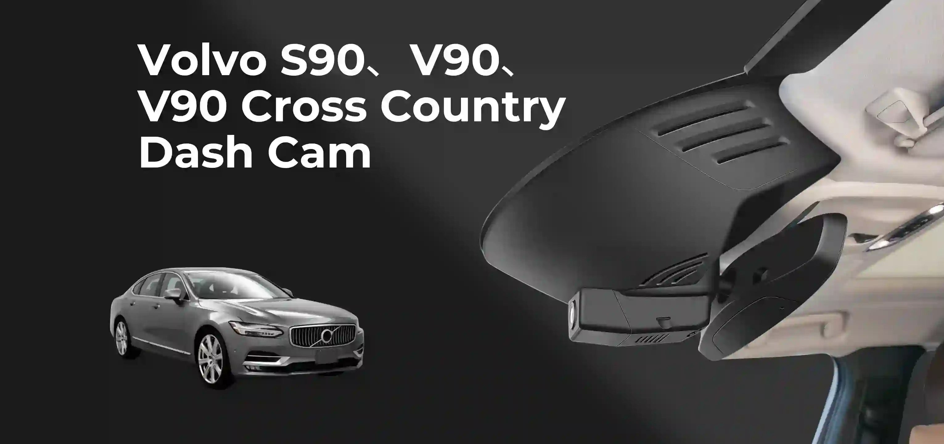 Volvo s90, V90 Crosss country best dash and rear view camera