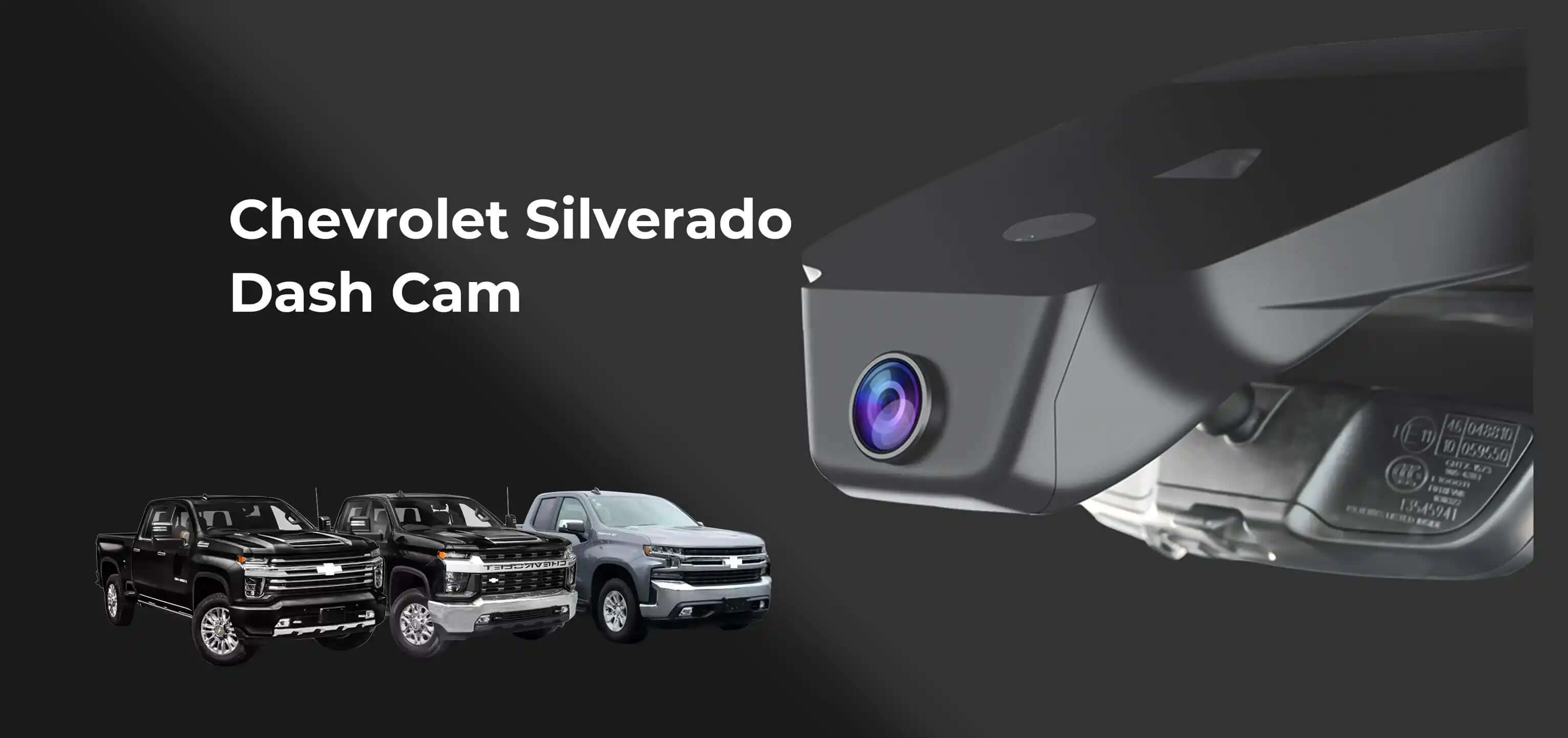 Chevorlet Silverado dash camera banner 