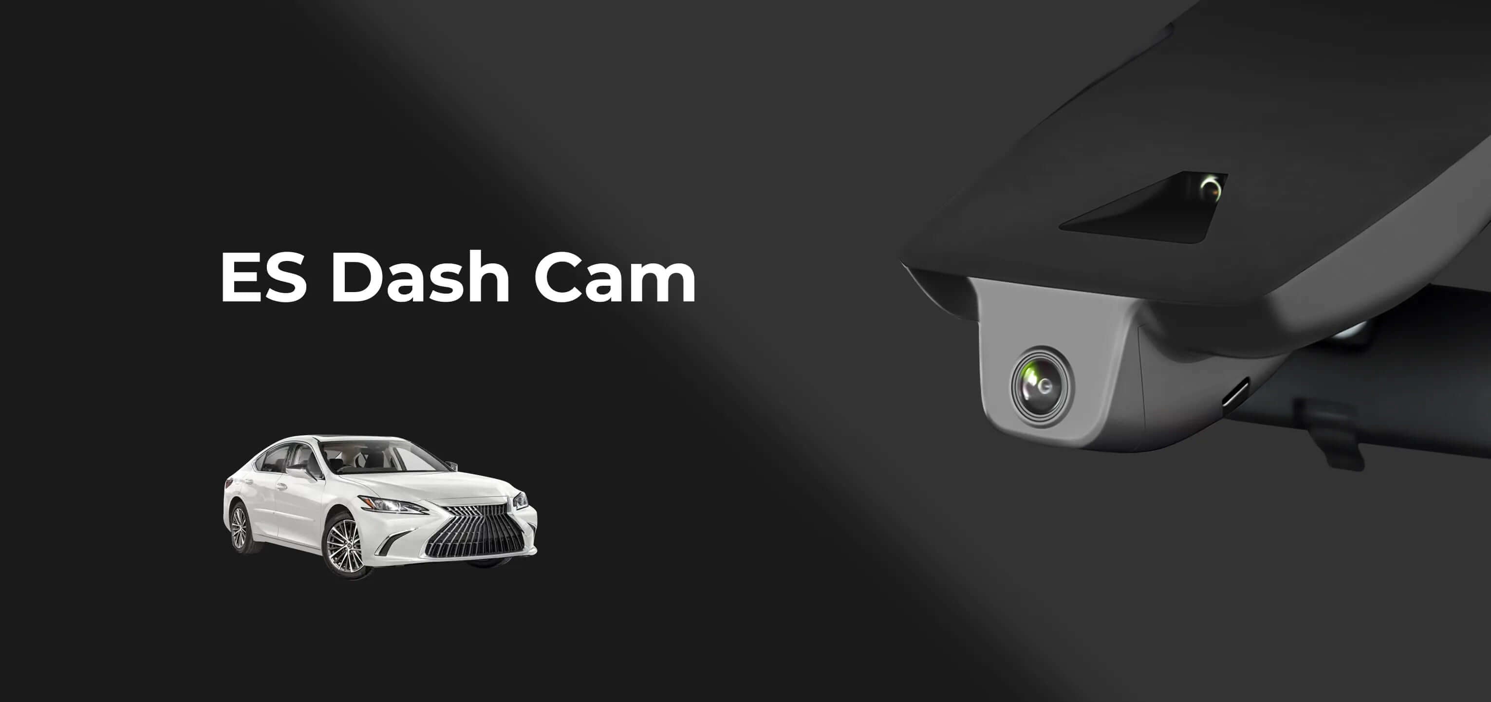 OEM style dash cam for Lexus ES