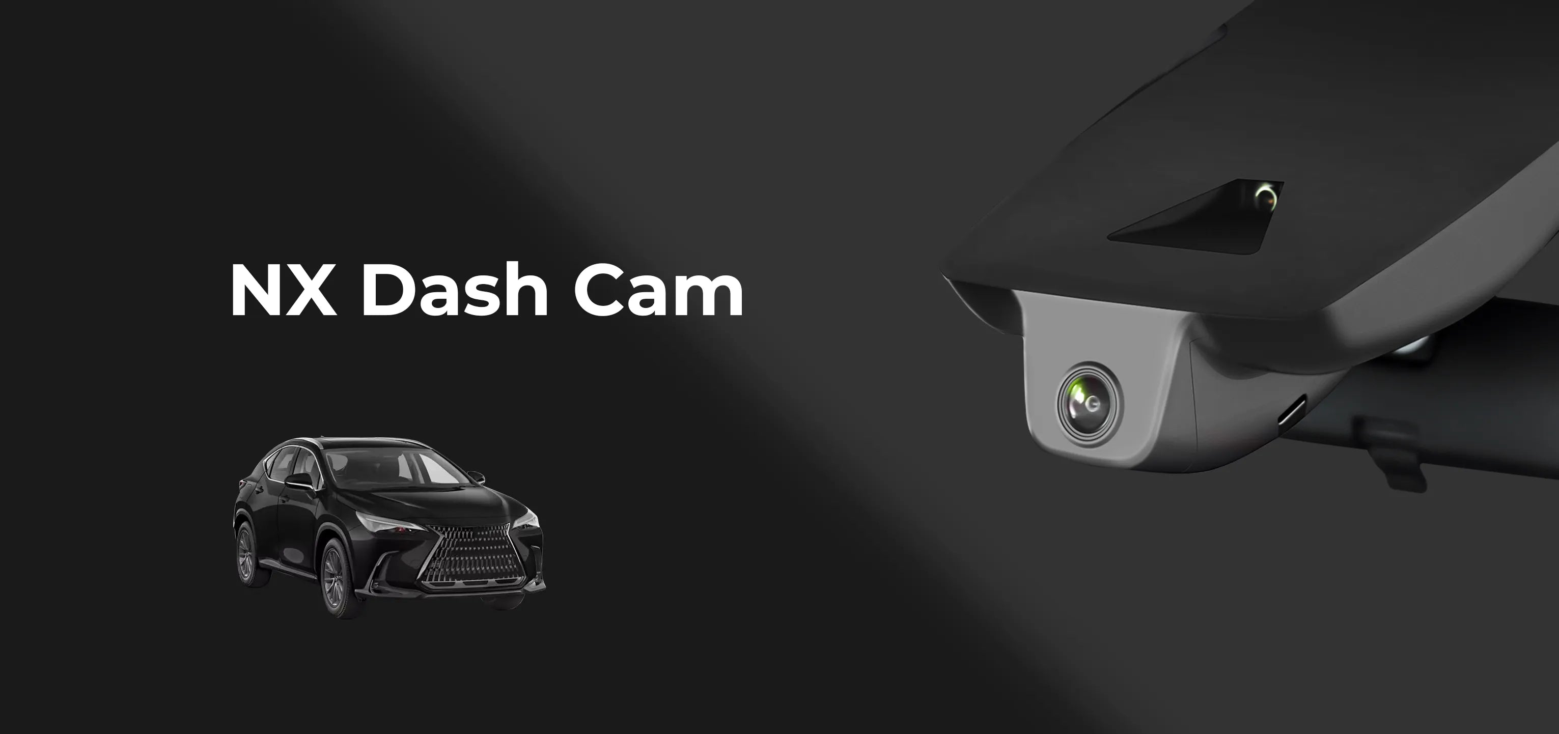 OEM style dash cam for Lexus NX