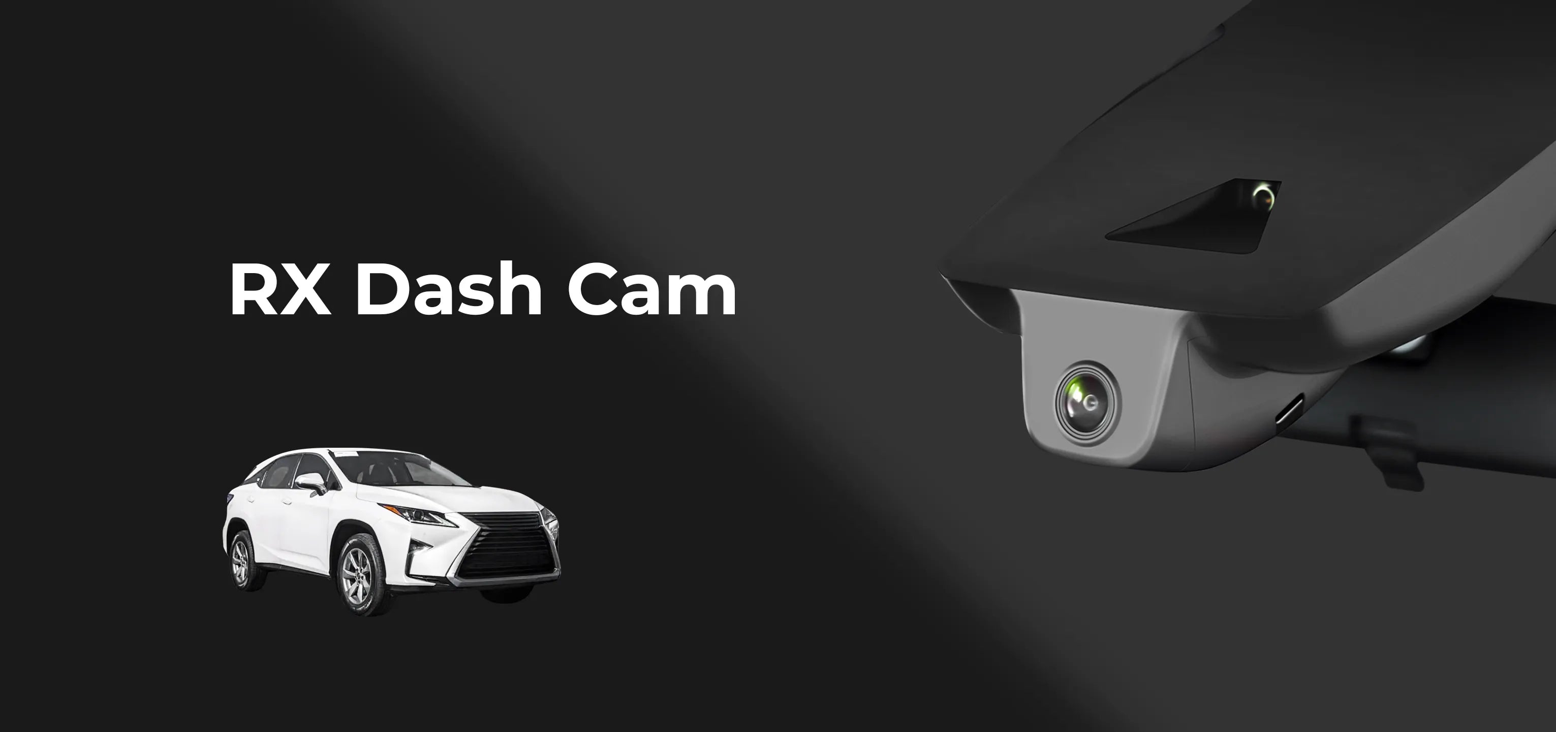 OEM style dash cam for Lexus RX