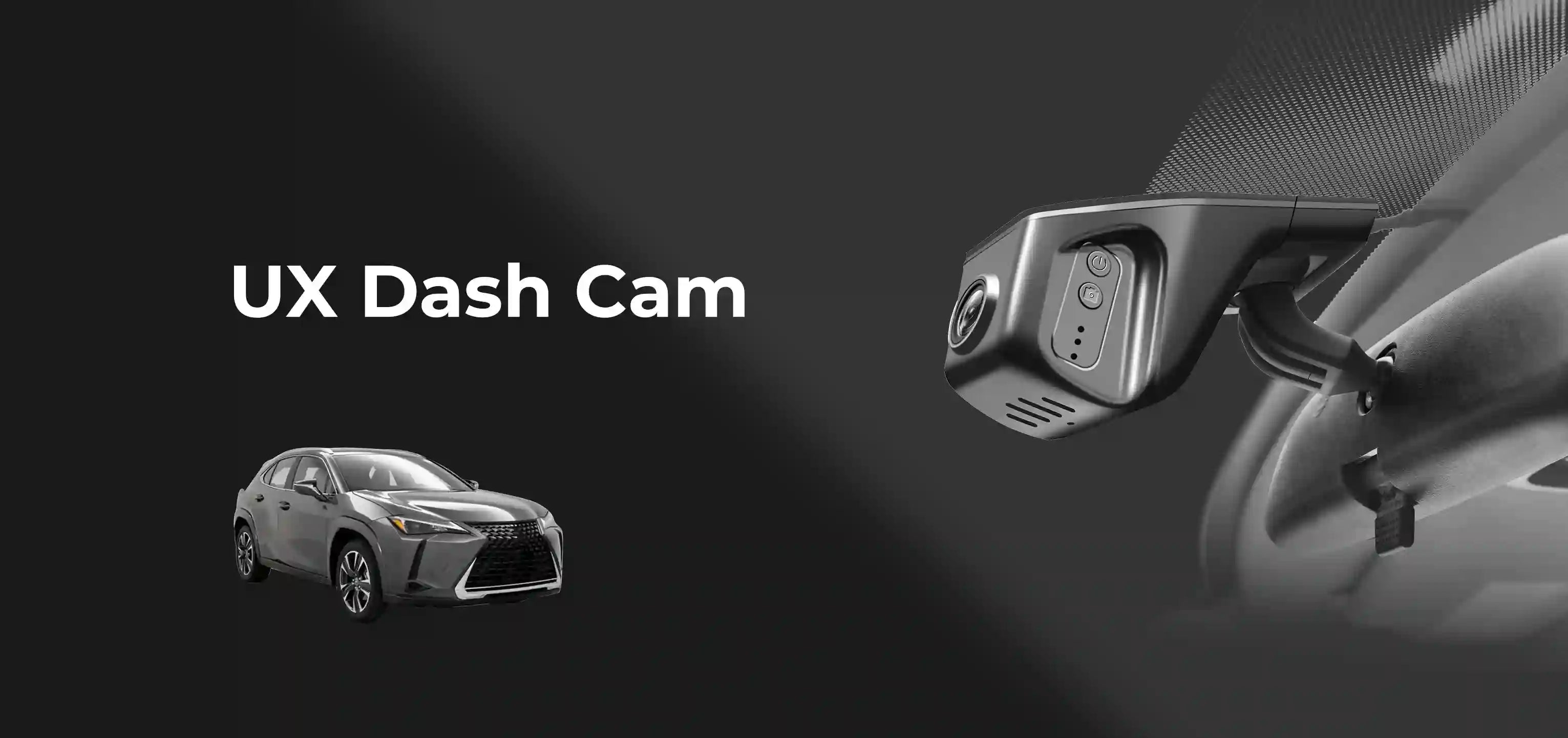 OEM style dash cam for Lexus UX