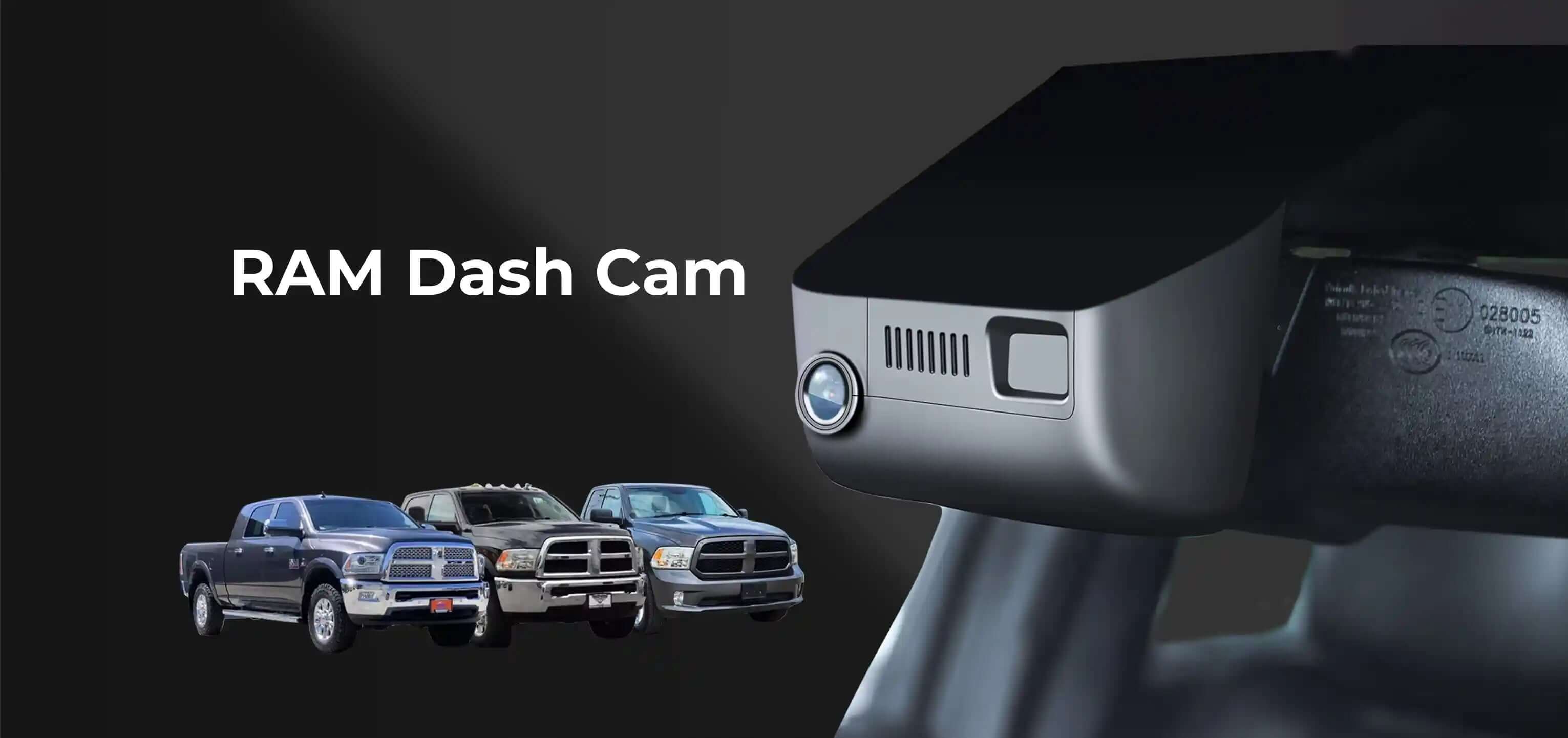 Ram Truck dash camera banner 