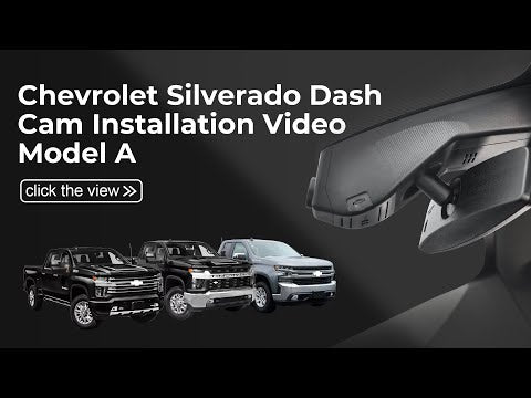 chevorlet silverado dash cam installation video model A