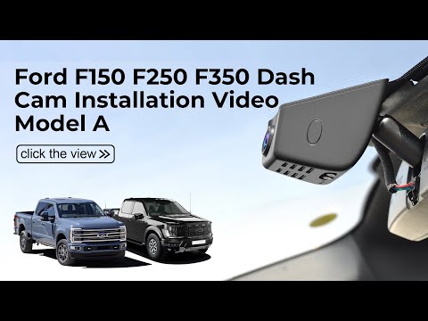 Fard f series dash cam installation method