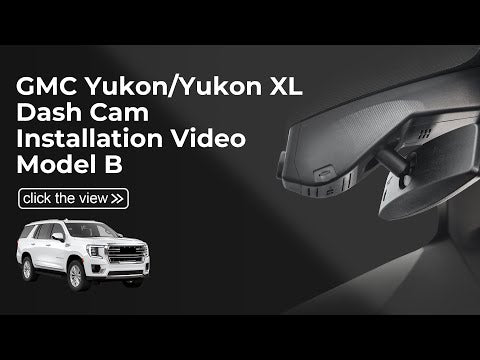 GMC Yukon dash cam installation method