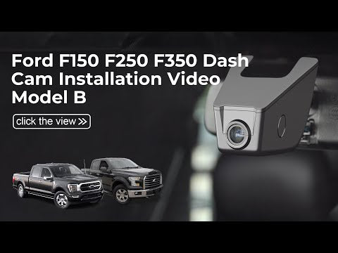 Ford F-series dash cam installation 