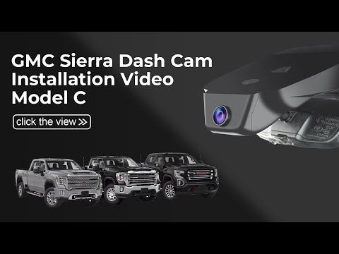 GMC Sierra dash cam installation 