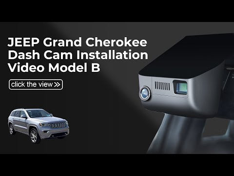 Jeep Gen Cherokee dash cam installation 