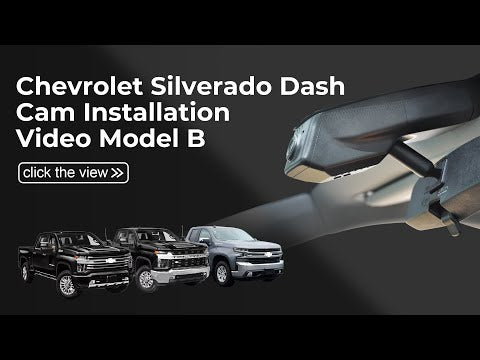 chevorlet silverado dash cam installation video Model B