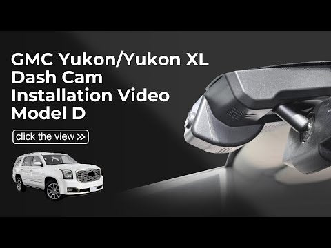 GMC Yukon dash cam installation method