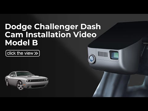 Dodge Challenger dash cam Installation 