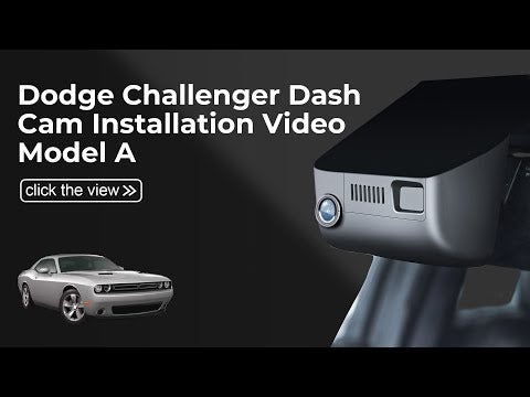 Dodge Challenger dash cam Installation 