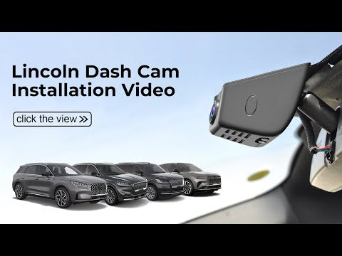 Ford Lincoln Nautilus Gen1 dash cam installation 