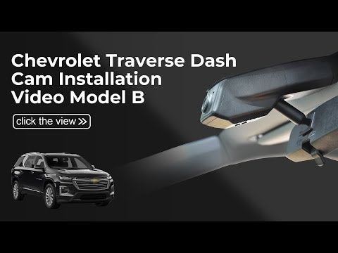 Chevy Traverse dash cam installation 