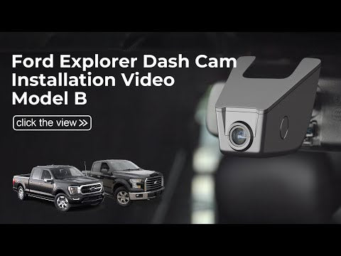 Ford Explore dash cam installation 