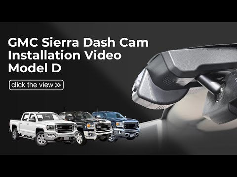 GMC Sierra dash cam installation 