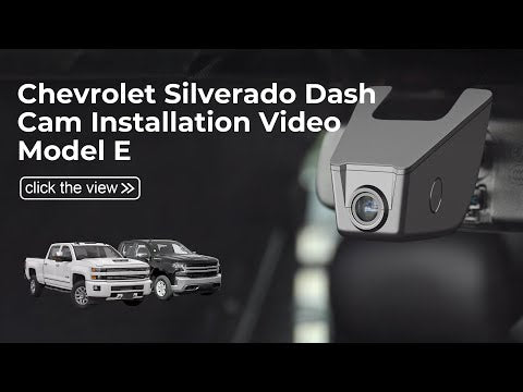 chevorlet sliverado dash camera Insrallation 