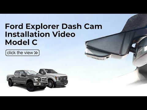 Ford Explorer & Taurus dash cam installation tutorial 